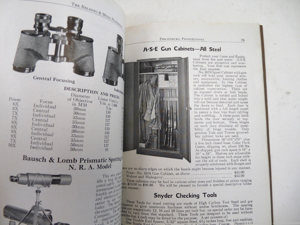 Belding Mull Hand Book 1959 No. 38 hand loading ammunition catalog vintage-img-3