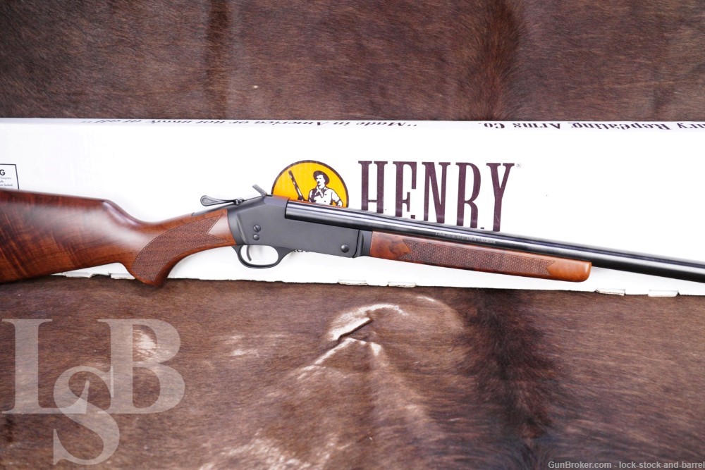 Henry Repeating Arms Model H015-12 12 GA 28” Top Break Single Shot Shotgun -img-0