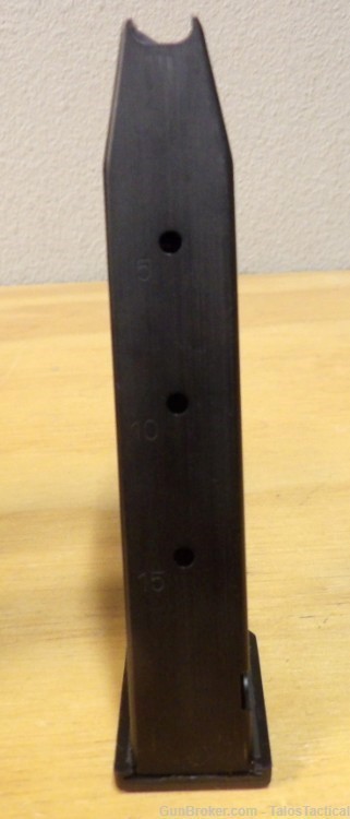 Nine Beretta 92 Steel 9mm Magazines Polymer Butt Plate (15) Round-img-2