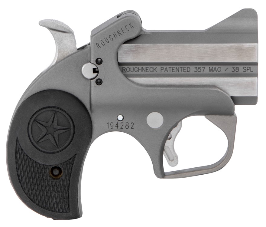 Bond Arms Roughneck Derringer 357 Mag/38 Special Stainless 2.5-img-2