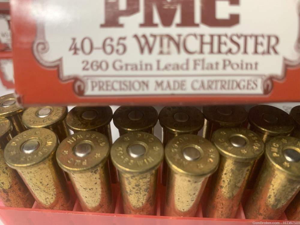PMC 40-65 Win 260g Lead Flat Point 60rds 3- Boxes-img-2