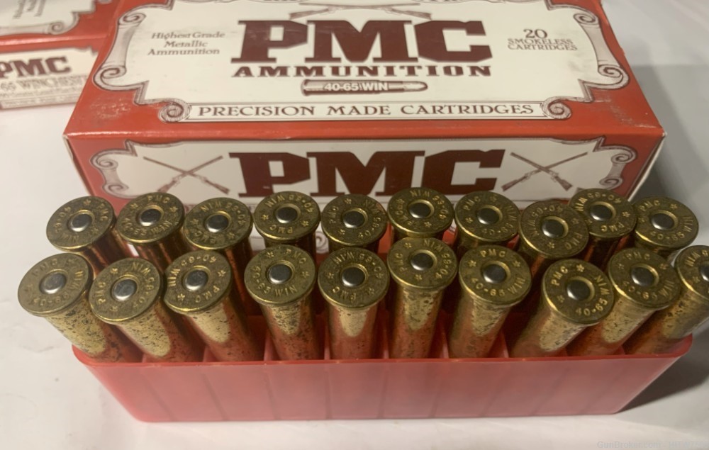 PMC 40-65 Win 260g Lead Flat Point 60rds 3- Boxes-img-1