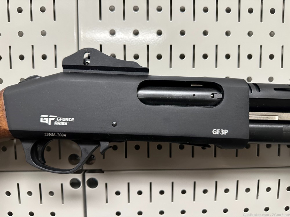 GFORCE ARMS GF3P 12GA 18.5" 5+1 BLACL WALNUT HEAT SHIELD -img-5