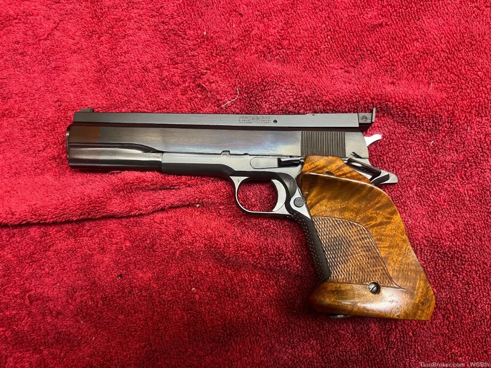 Clark Custom Colt 1911 6” Heavy Long Slide Bullseye .45 acp -MINT!- -img-0