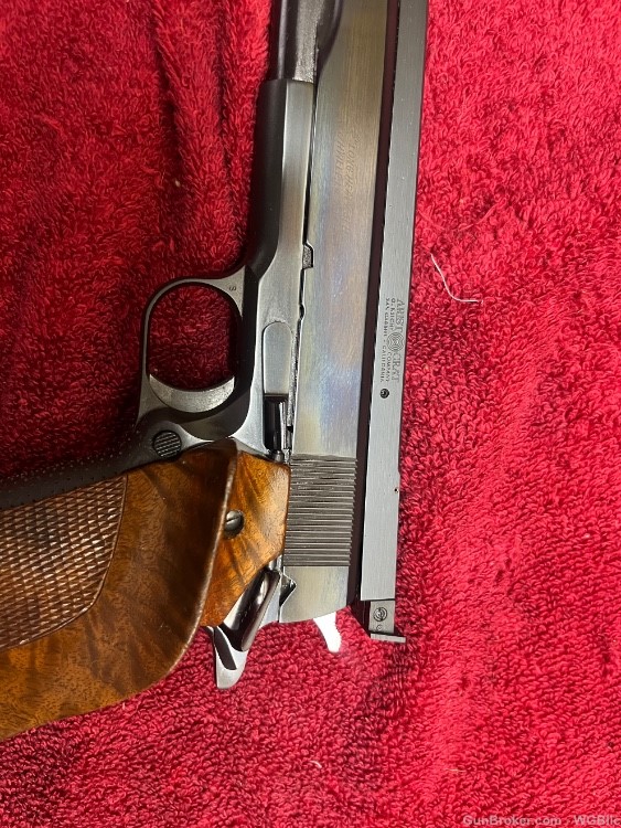 Clark Custom Colt 1911 6” Heavy Long Slide Bullseye .45 acp -MINT!- -img-2