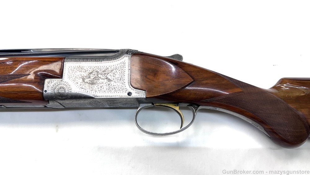 Belgium Browning Superposed 12ga Pigeon Grade Felix Funken Engraved 1956-img-5