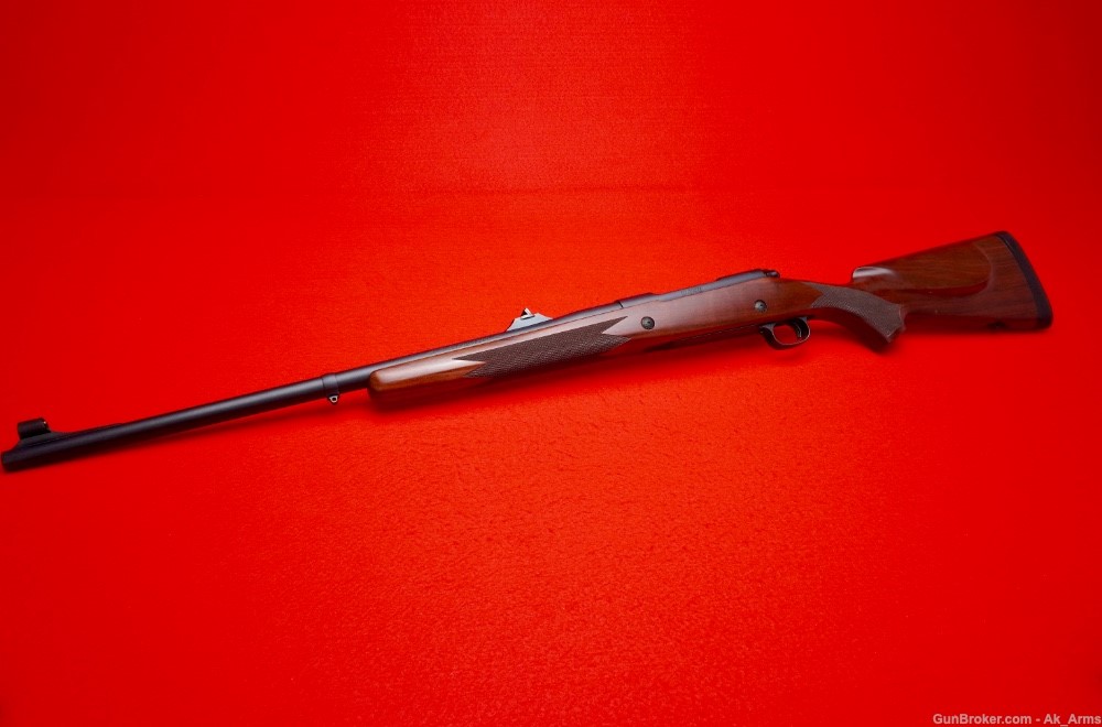 RARE Winchester Model 70 Classic Safari Express .375 H&H Mag 24" w/Ammo!-img-0