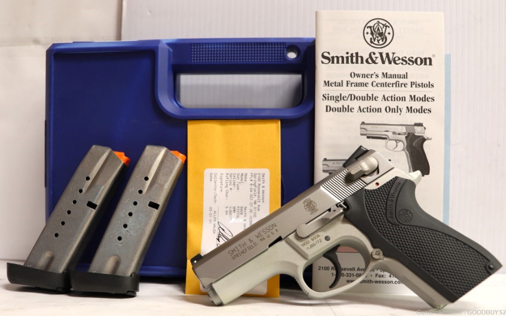 SMITH & WESSON 6906 3.5" 9MM NEVER FIRED S&W 149308 PISTOL PENNY SALE-img-0
