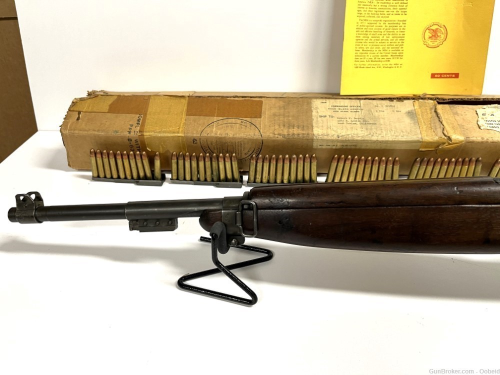RARE 1943 Inland General Motors US, SG Receiver, M1 Carbine w/Original Box -img-17