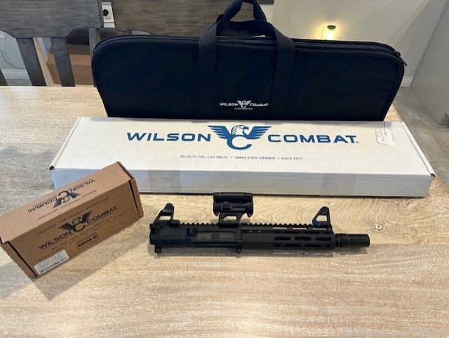 WILSON COMBAT 300 HAM'R 8" UPPER W/AIMPOINT COMP M5 SCALARWORKS MOUNT-img-0