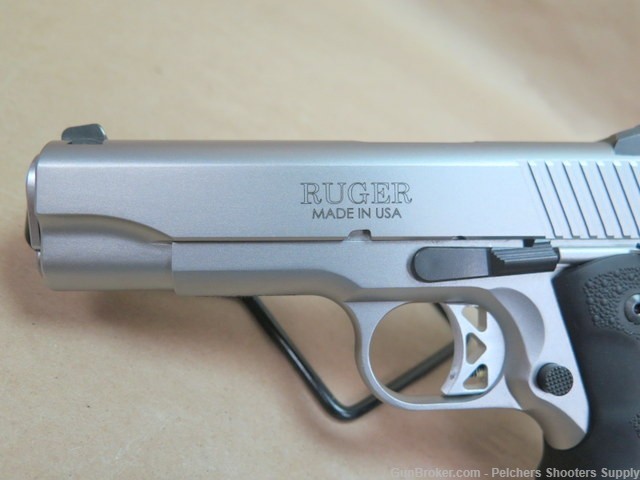Ruger SR1911 Commander Style Stainless Steel 45ACP 6702 Like New in Box-img-10