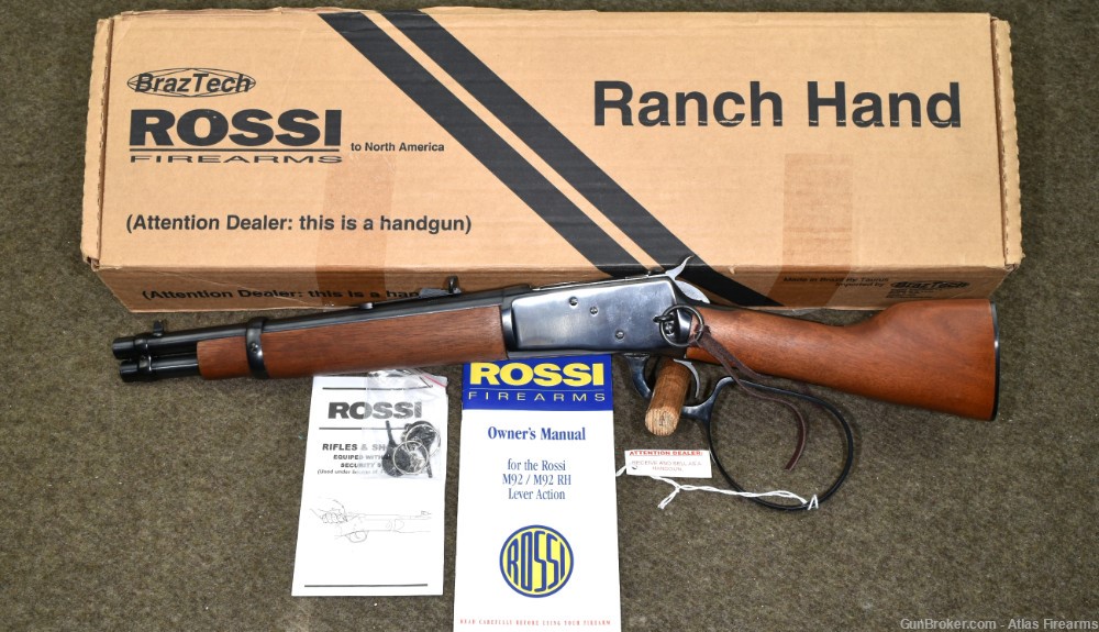 LNIB Rossi Model M92 Ranch Hand .44 Magnum 6rd 12" Lever Action Pistol-img-0