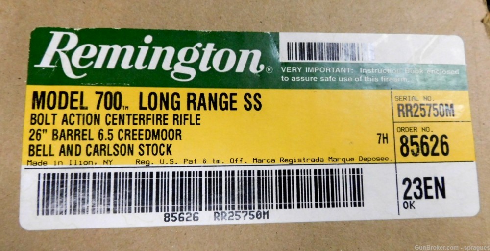 Remington 700 Long Range Stainless 26" 6.5 CM With Box-img-6