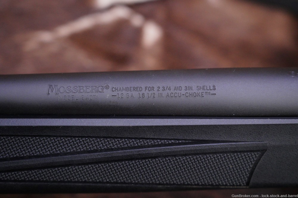 Mossberg Model 940 Pro Tactical 12 Ga 18.5" Accu-Choke Semi Auto Shotgun-img-18