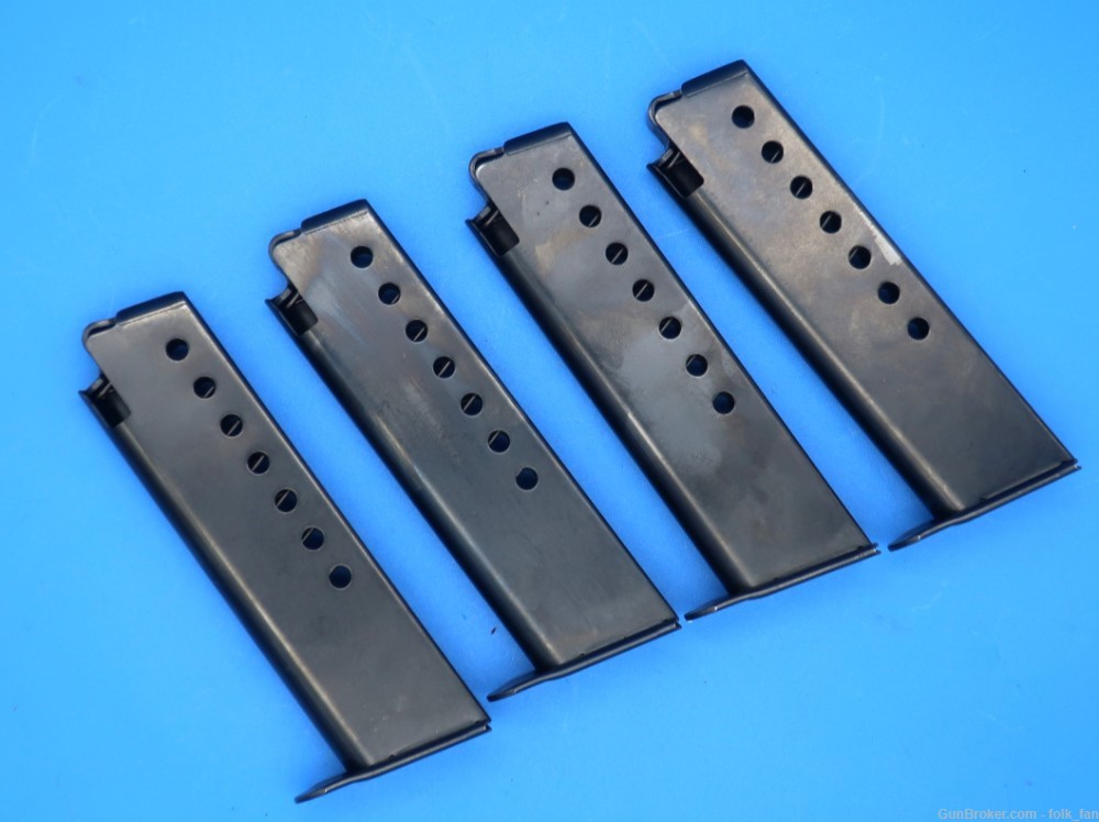 Four (4) Unmarked P38 9MM Magazines -img-0