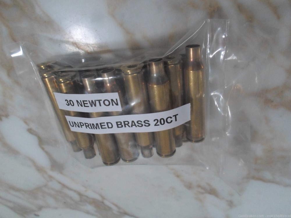 Jamison 30 Newton Unprimed Brass #JU30N 20ct-img-0