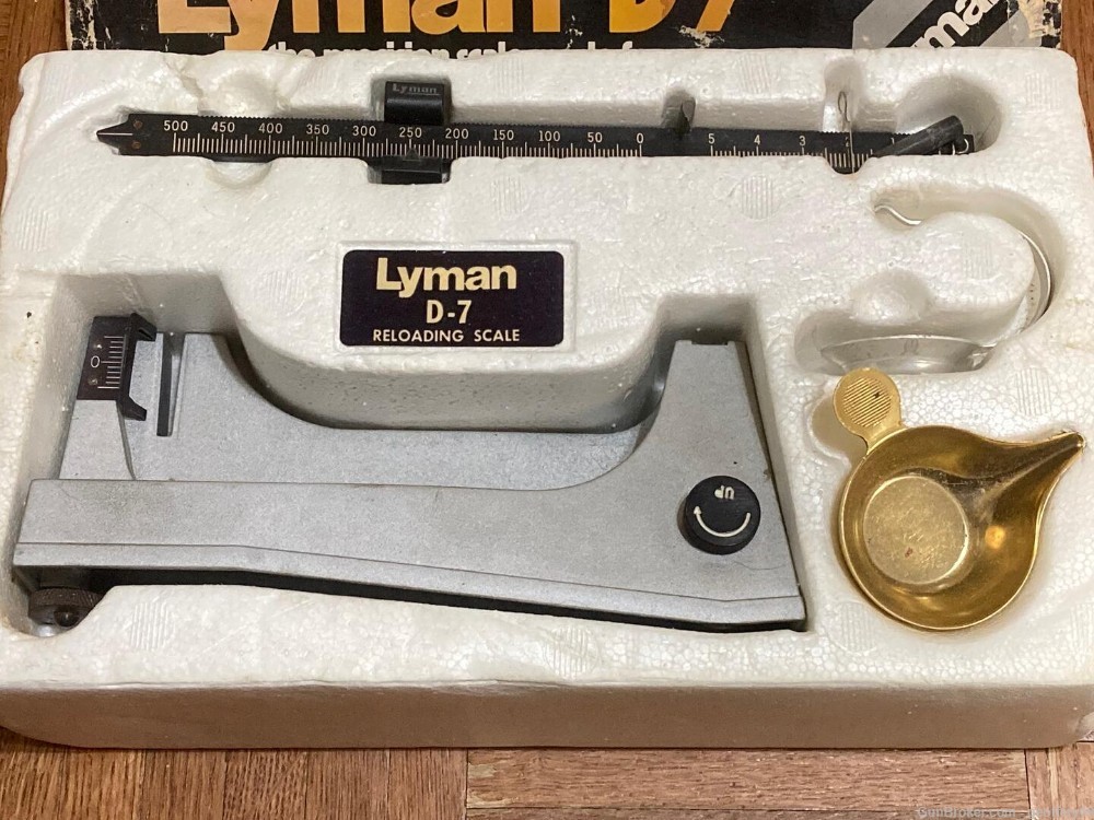 Lyman D-7 Magnetic Beam Scale Very Good Condition-img-3