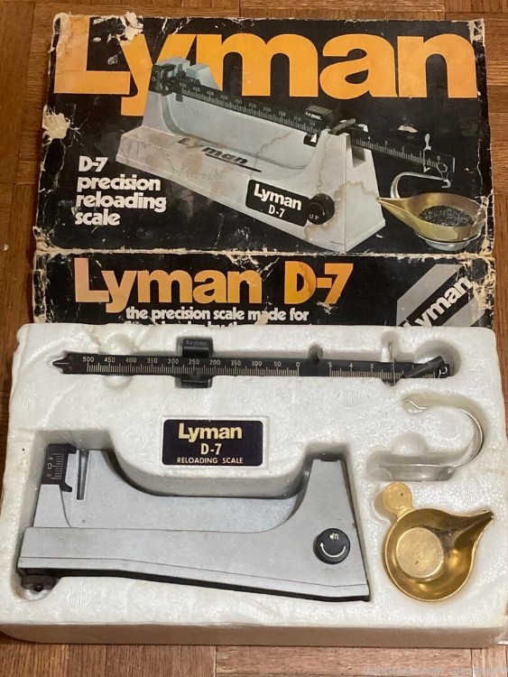 Lyman D-7 Magnetic Beam Scale Very Good Condition-img-2