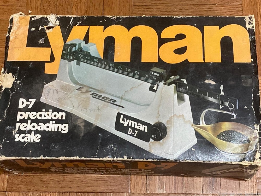 Lyman D-7 Magnetic Beam Scale Very Good Condition-img-0