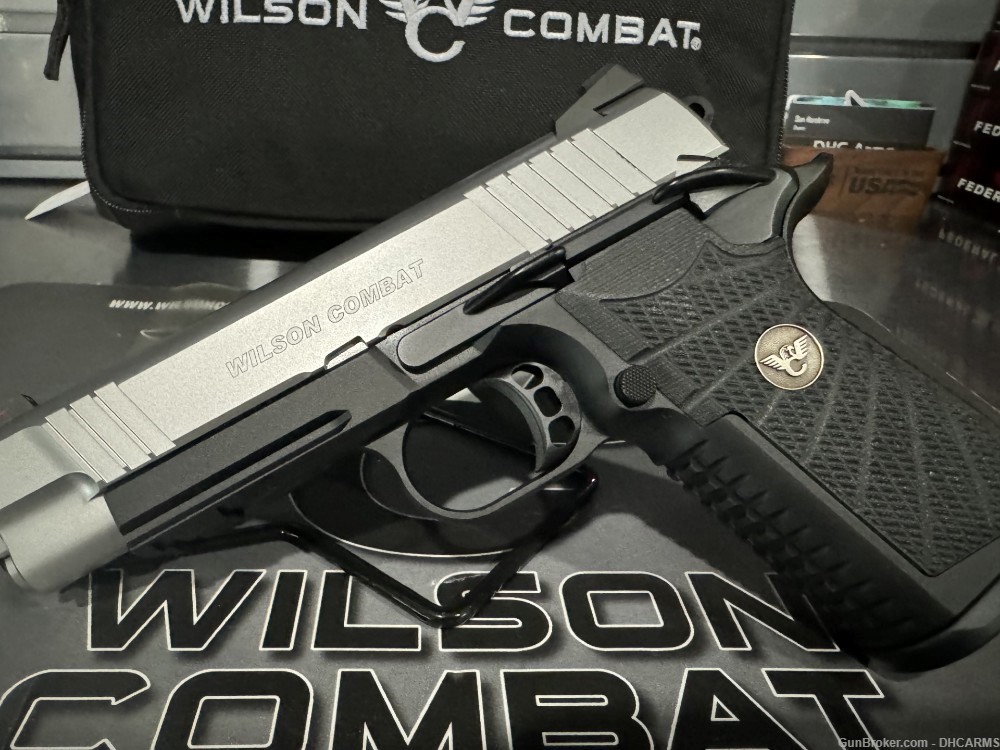 NIB Wilson Combat Experior Commander - .9mm DS - 2Tone Package-img-1