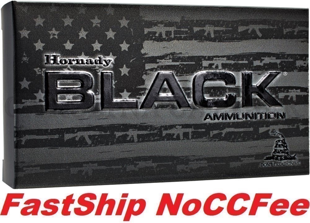 556 NATO HORNADY FMJ BLACK 81263-img-0