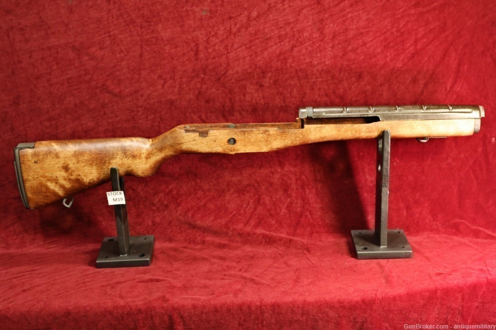 M14 M1A Stock Set - Birch Winchester Big Red - #M19-img-0