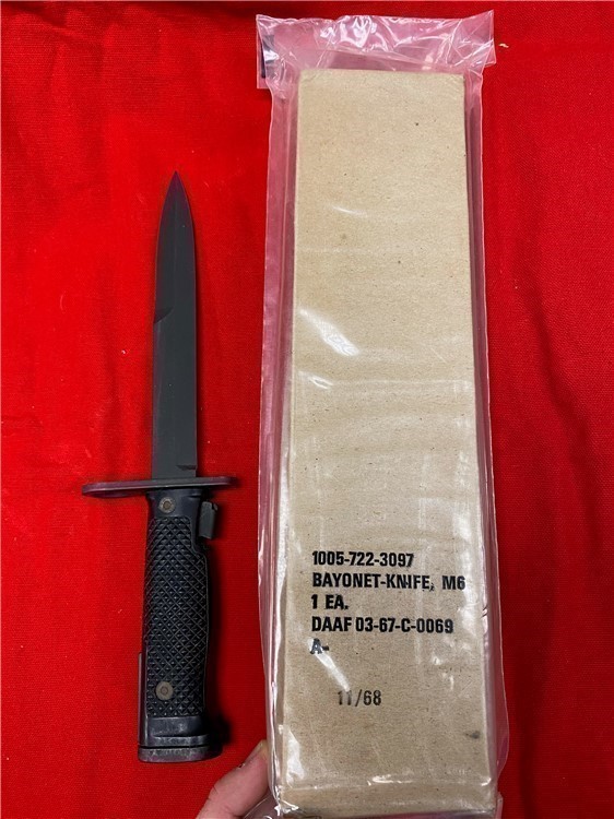 M6 Bayonet for M14 or M1A - NEW IN BOX-img-0