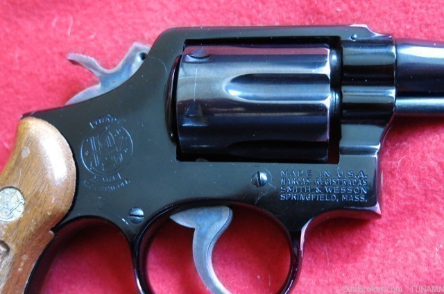 Smith&Wesson Model 12-2 Airweight .38 SPL 4"Barrel Nice Condition -img-0