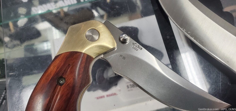 4 Buck Kalinga Knife Collection 3 Fixed, and Double Signed Folder *EXLNT*-img-6