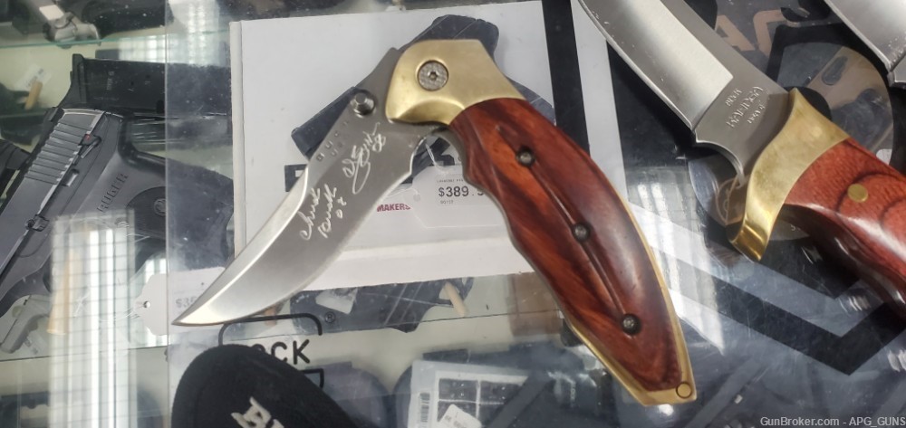 4 Buck Kalinga Knife Collection 3 Fixed, and Double Signed Folder *EXLNT*-img-4