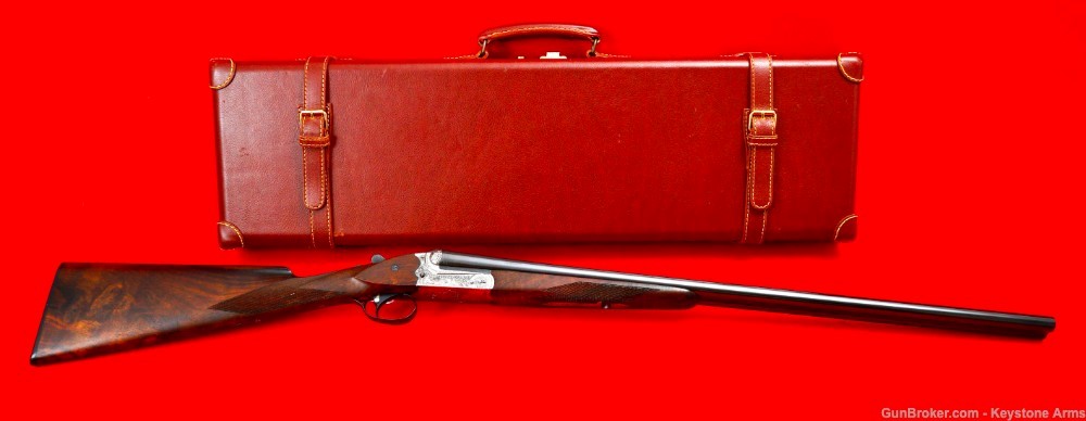 Outstanding Merkel 147EL 20 Ga SxS Double In High Quality Leather Case $.01-img-9