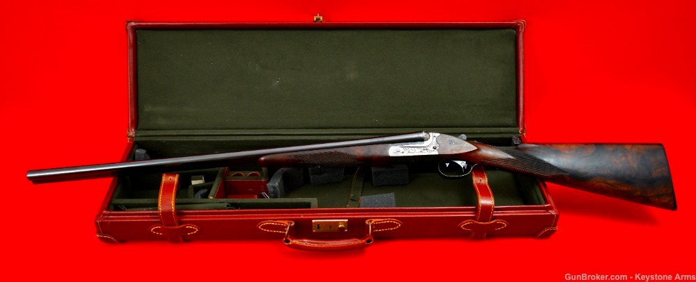 Outstanding Merkel 147EL 20 Ga SxS Double In High Quality Leather Case $.01-img-38