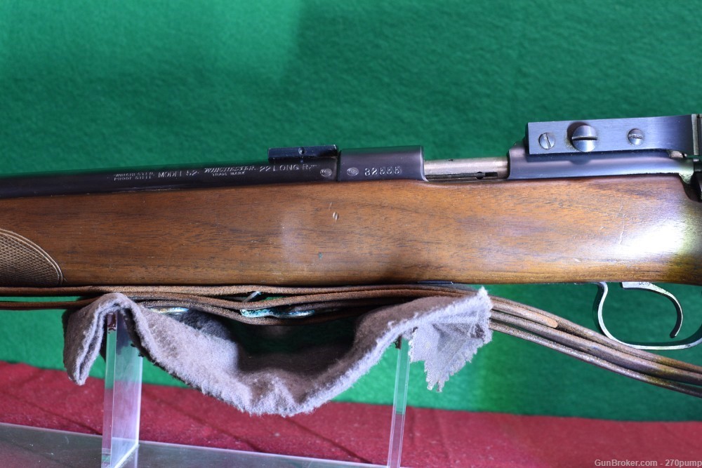 Winchester Model 52 in .22 LR Good Condition, 7/8" Barrel Diameter, 1936!-img-8