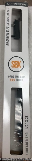 Tactical Solutions SBX X-Ring takedown barrel Ruger 10/22 threaded-img-7