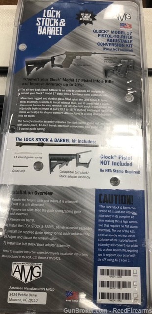 Rare Glock AMG Lock Stock & Barrel Conversion Kit-img-5