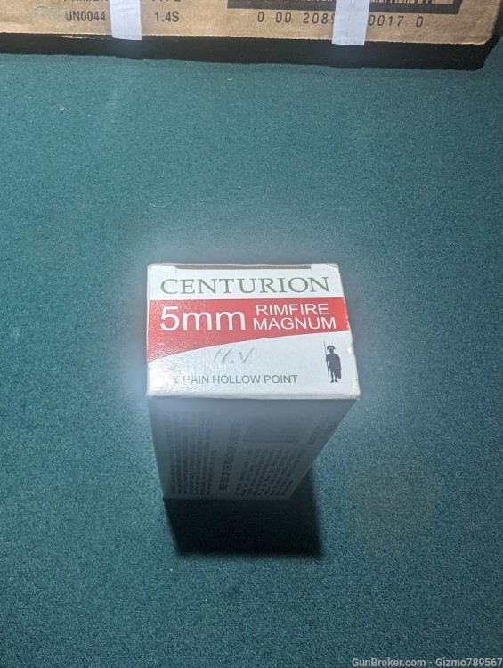 Full Box of Centurion 5mm Remington magnum Ammunition -img-3