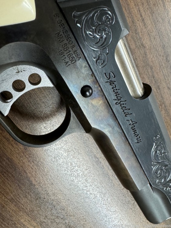 Springfield Armory Garrison 1911 Tyler Gunworks Premier Grade Engraved-img-6
