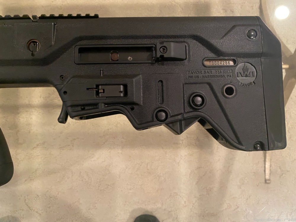 RARE NEW IWI TAVOR SAR LEFT-HAND 5.56, 30rd mag (AMBI - CAN MOD RIGHT HAND)-img-12