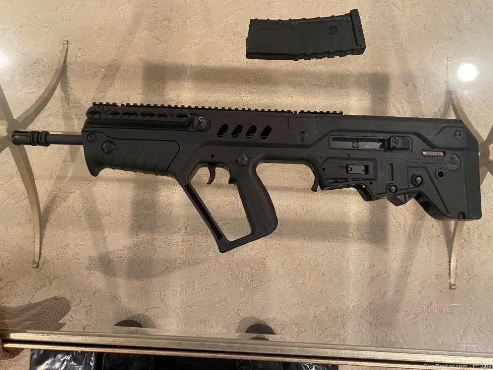 RARE NEW IWI TAVOR SAR LEFT-HAND 5.56, 30rd mag (AMBI - CAN MOD RIGHT HAND)-img-11