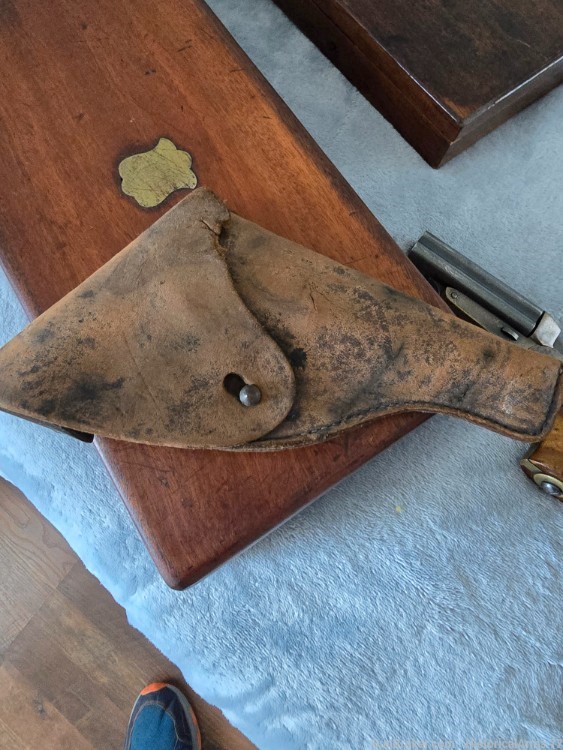 1855 COLT Root Revolver made 1861 With Original Holster-img-3