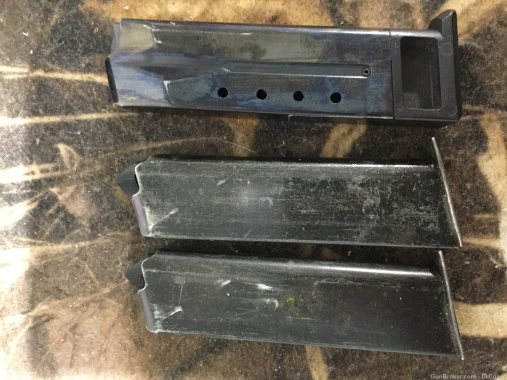 Ruger p-series and unknown pistol magazine lot-img-0