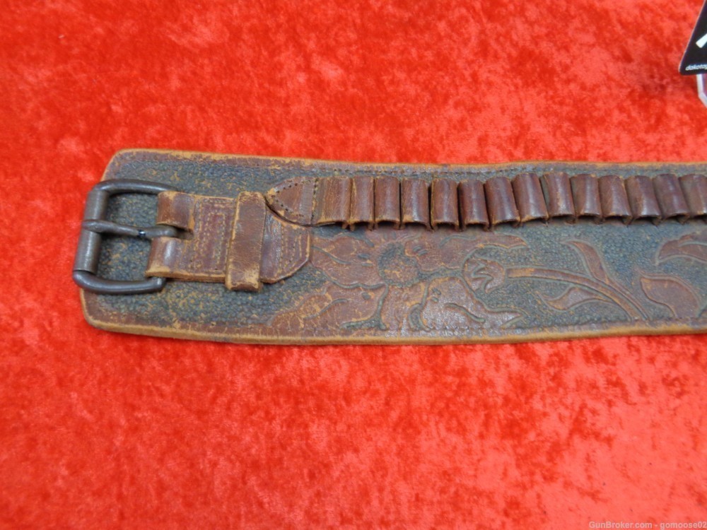 Vintage Leather Holster Rig SAA Single Action Army Six Shooter Colt Early -img-5
