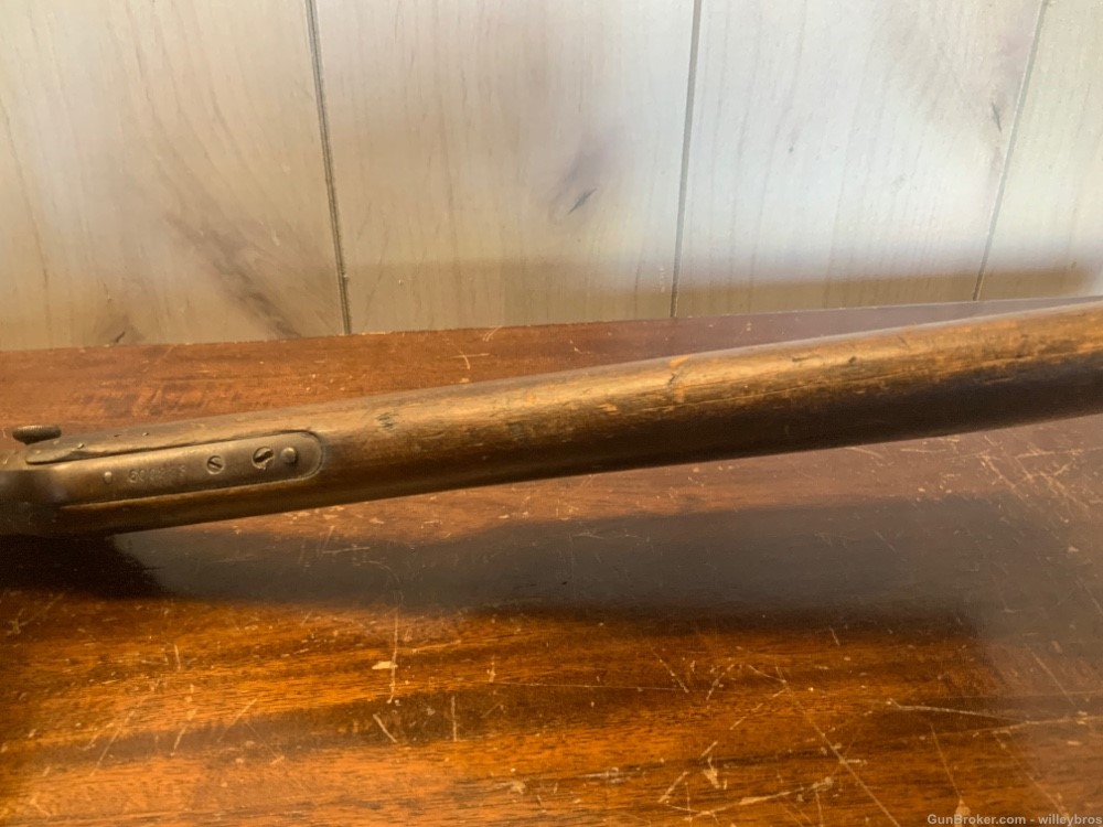 As Is 1919 Winchester Model 1906 19.5” 22 LR Patina Cracked Stock C&R-img-26