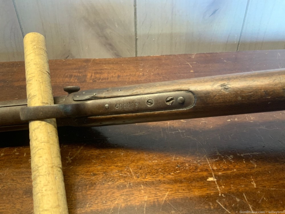 As Is 1919 Winchester Model 1906 19.5” 22 LR Patina Cracked Stock C&R-img-25