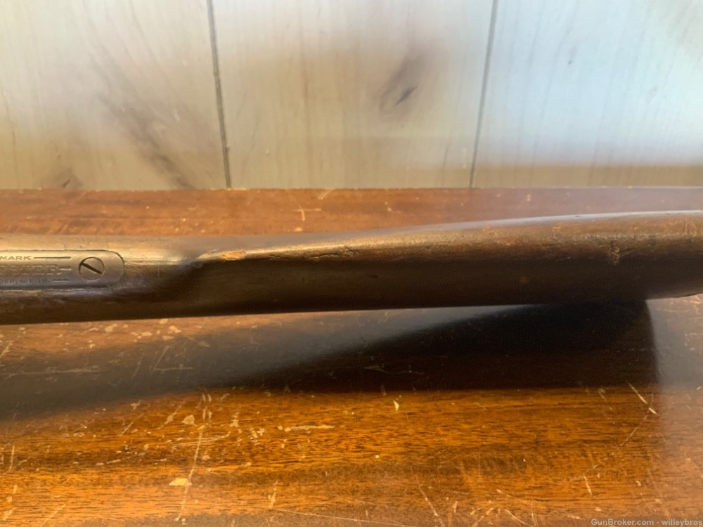 As Is 1919 Winchester Model 1906 19.5” 22 LR Patina Cracked Stock C&R-img-19