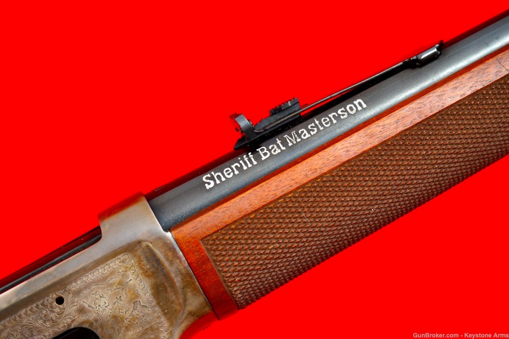Rare Winchester 94 Carbine .30-30 Sheriff Bat Masterson Commemorative NIB-img-18