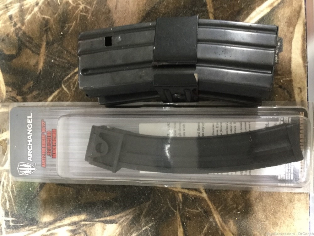 Ruger archangel 25 rd and AR15 dual mag-img-0