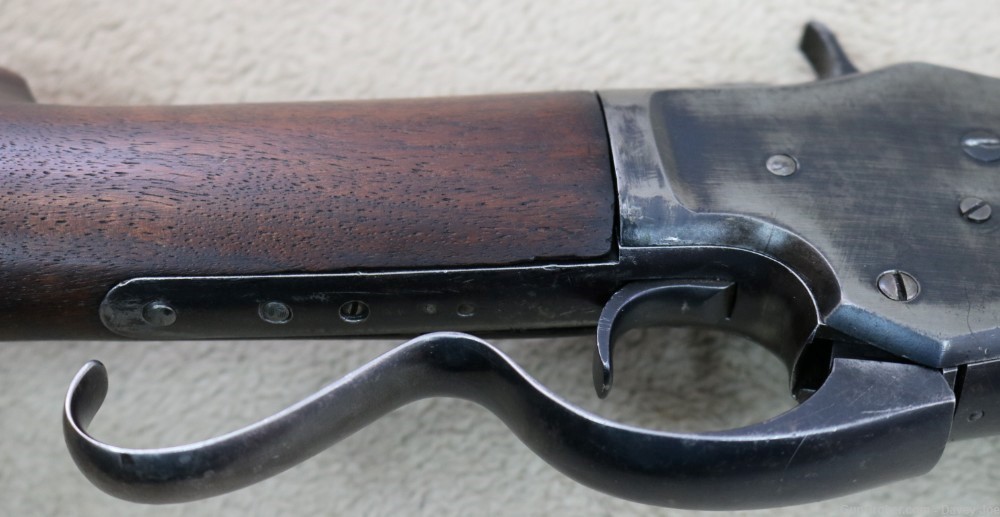 Rare Whitney-Burgess-Morse Lever Action Sporting Rifle 45-70-img-13