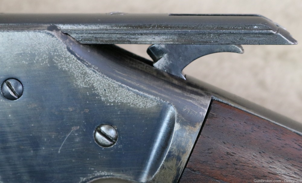 Rare Whitney-Burgess-Morse Lever Action Sporting Rifle 45-70-img-40