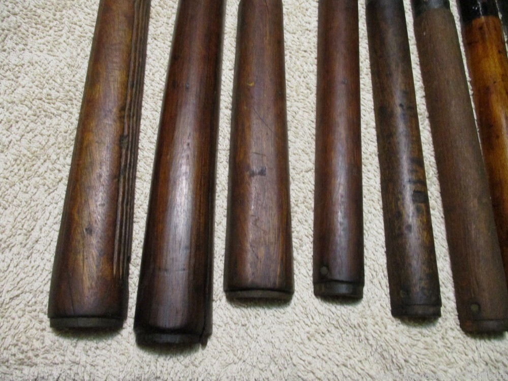 British Lee Enfield Lot of #4 and #5 Hand Guards Aprox 13 Pieces -img-1